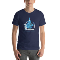 Midwest City Aviation Oklahoma T-Shirt in black.