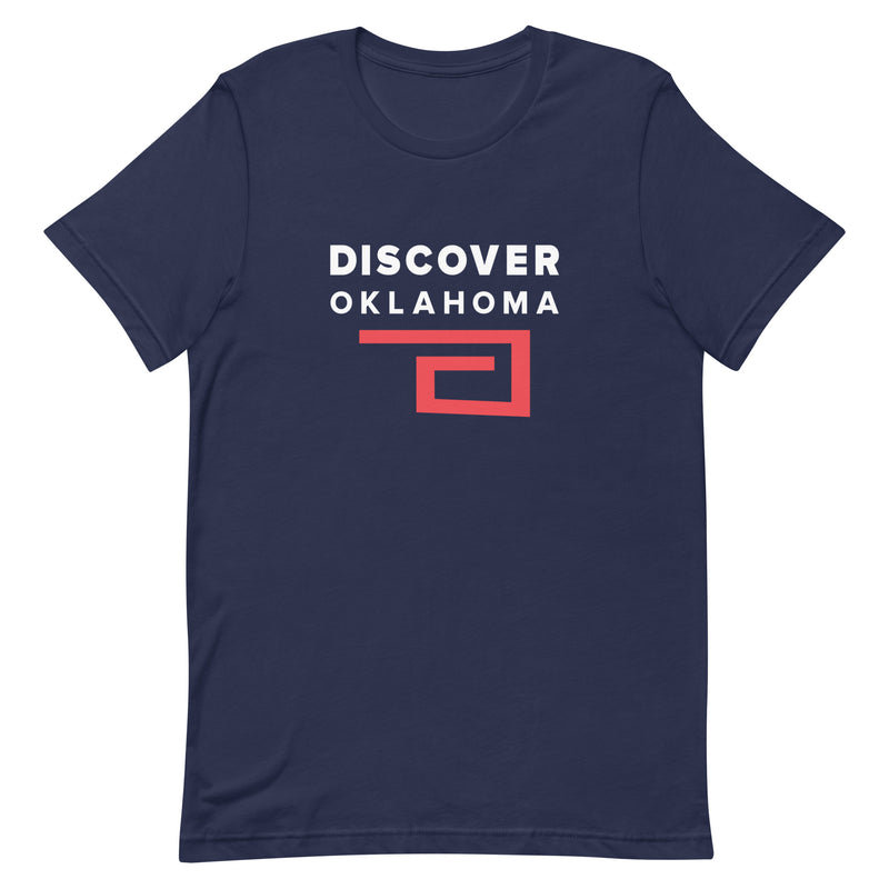 Discover Oklahoma Adult Unisex T-Shirt in Athletic Heather