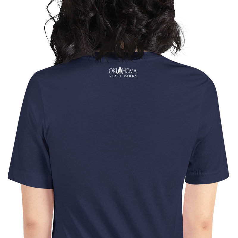 Robbers Cave State Park T-Shirt in Black Heather