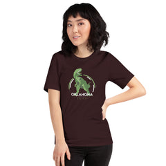 Erick, Oklahoma T-Rex T-Shirt in Black