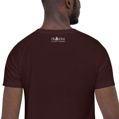 Robbers Cave State Park T-Shirt in Black Heather