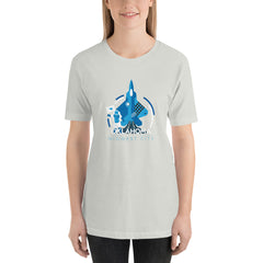 Midwest City Aviation Oklahoma T-Shirt in black.