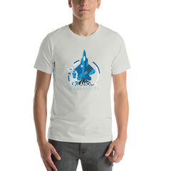 Midwest City Aviation Oklahoma T-Shirt in black.