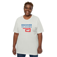 Discover Oklahoma Adult Unisex T-Shirt in Athletic Heather