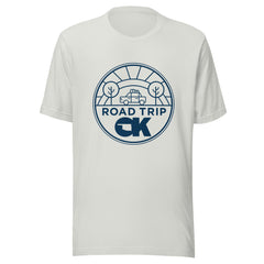 Road Trip OK Adult Unisex T-Shirt in Navy