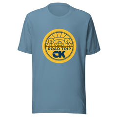 Road Trip OK Adult Unisex T-Shirt in Navy