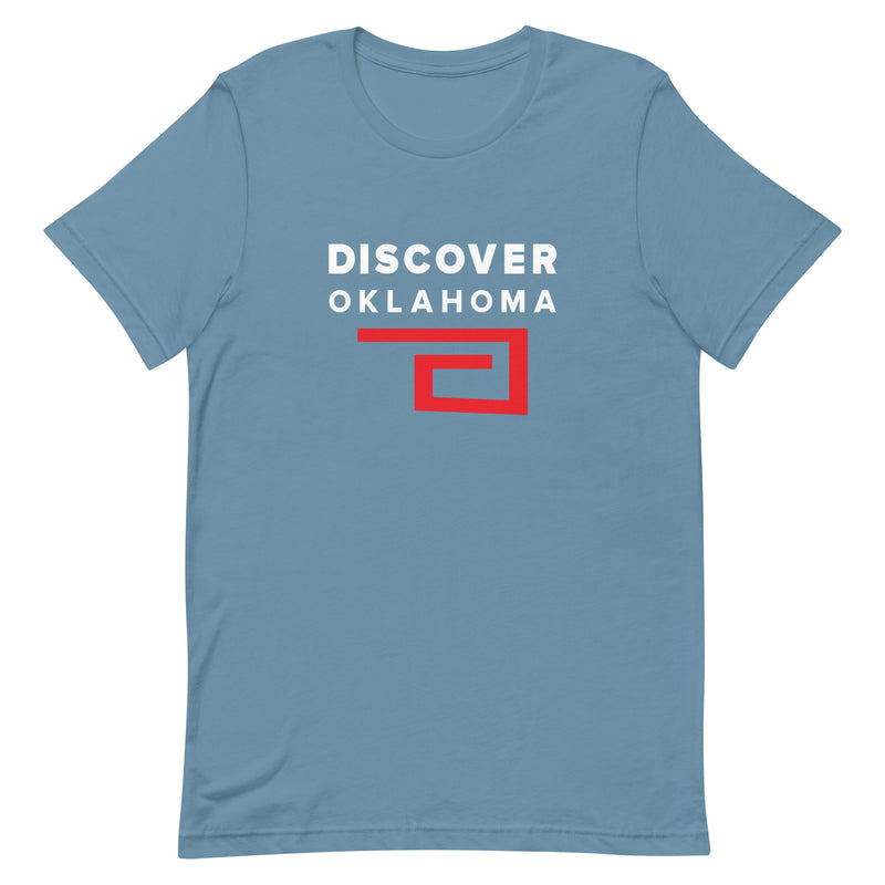 Discover Oklahoma Adult Unisex T-Shirt in Athletic Heather