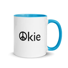 Peace Okie - Mug with Color Inside