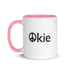 Peace Okie - Mug with Color Inside