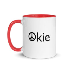 Peace Okie - Mug with Color Inside
