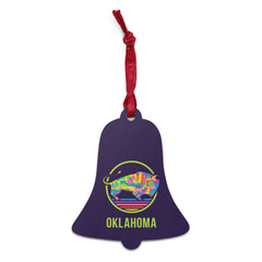 TravelOK Bison Bell Ornament