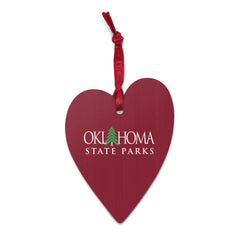 Oklahoma State Parks Ornament - Heart Shape