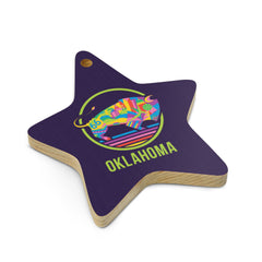 TravelOK Bison Bell Ornament