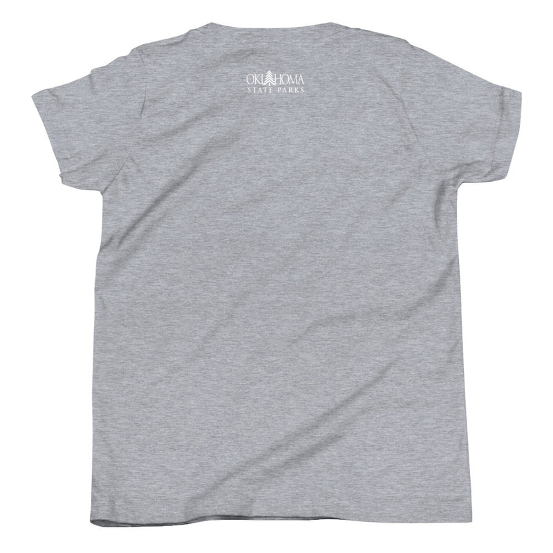 Beavers Bend State Park Youth T-Shirt in Black