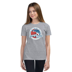 Osage Hills State Park Youth T-Shirt in Black