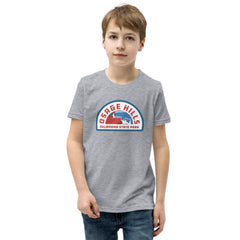 Osage Hills State Park Youth T-Shirt in Black