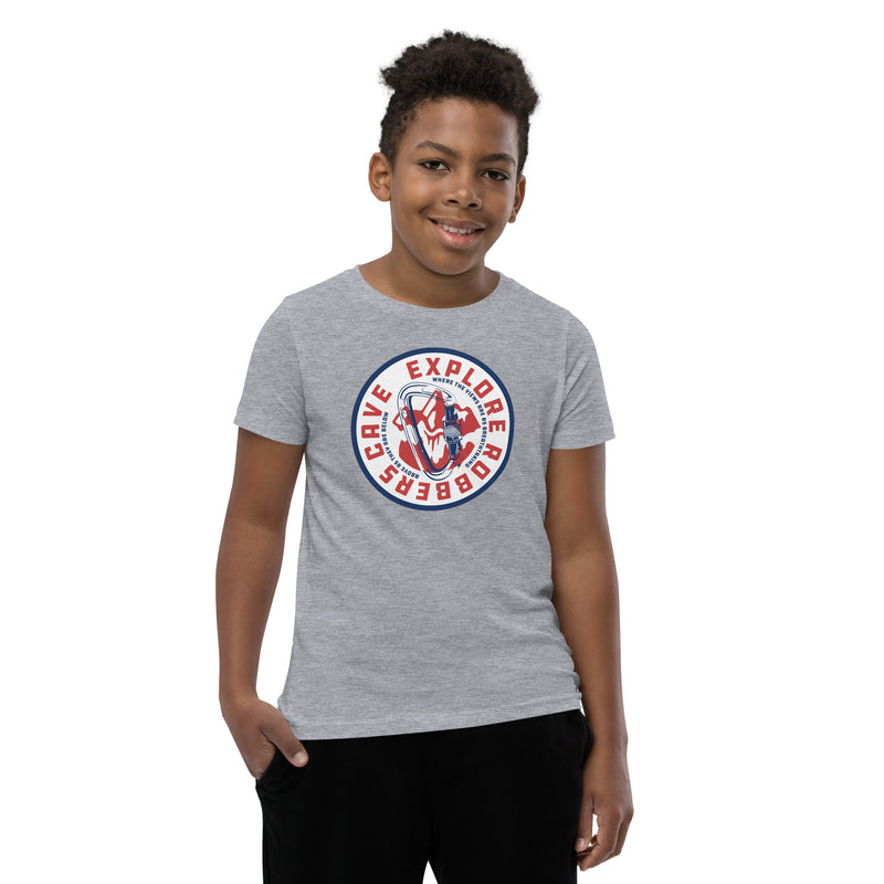 Robbers Cave Youth T-Shirt in Athletic Heather