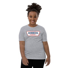 Robbers Cave State Park Youth T-Shirt in Black