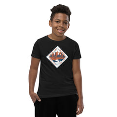 Beavers Bend State Park Youth T-Shirt in Black