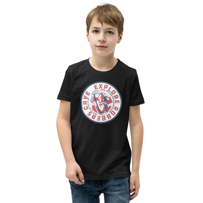 Robbers Cave Youth T-Shirt in Black