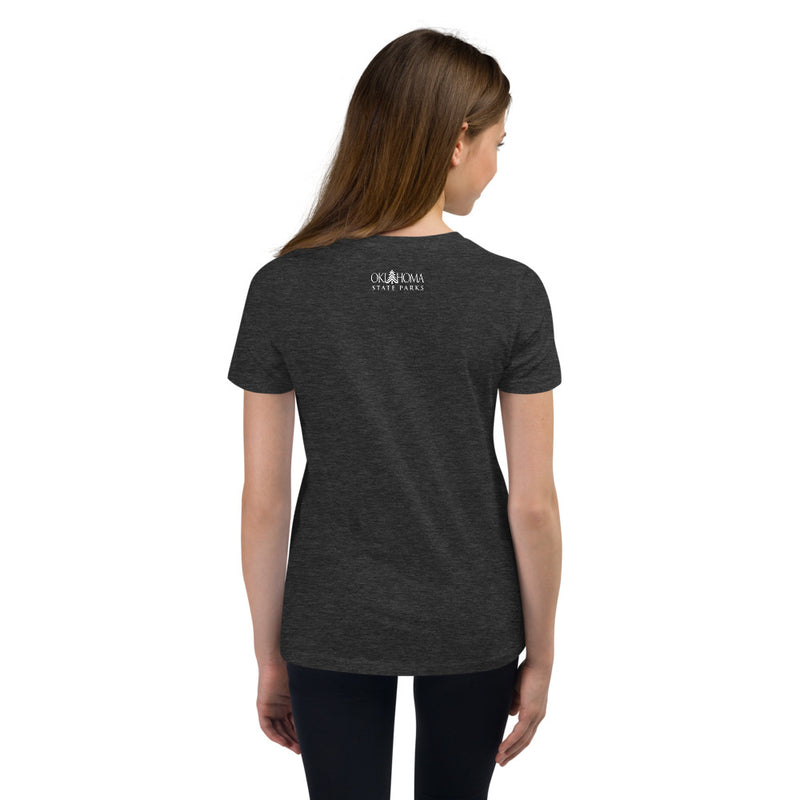 Boiling Springs State Park Youth T-Shirt in Black
