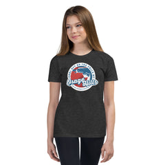 Osage Hills State Park Youth T-Shirt in Black