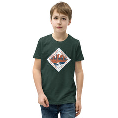 Beavers Bend State Park Youth T-Shirt in Black