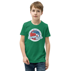 Osage Hills State Park Youth T-Shirt in Black