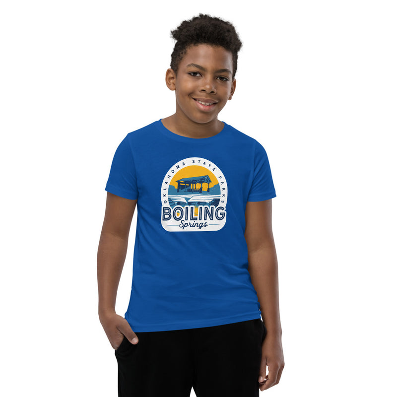 Boiling Springs State Park Youth T-Shirt in True Royal